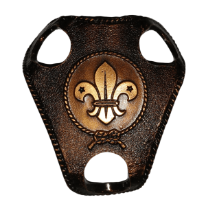 Anilha Metal Triangular c/ Insígnia Mundial
