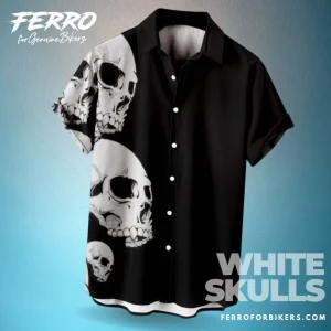 CAMISA WHITE SKULL