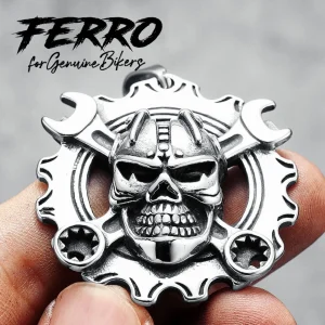 Colar Mechanic Skull