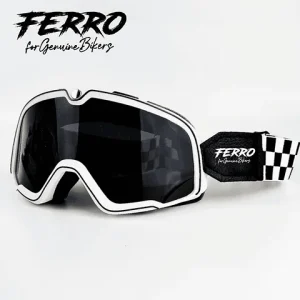Óculos Vintage para capacete