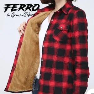 Camisa Mulher Outono/Inverno Black and Red II