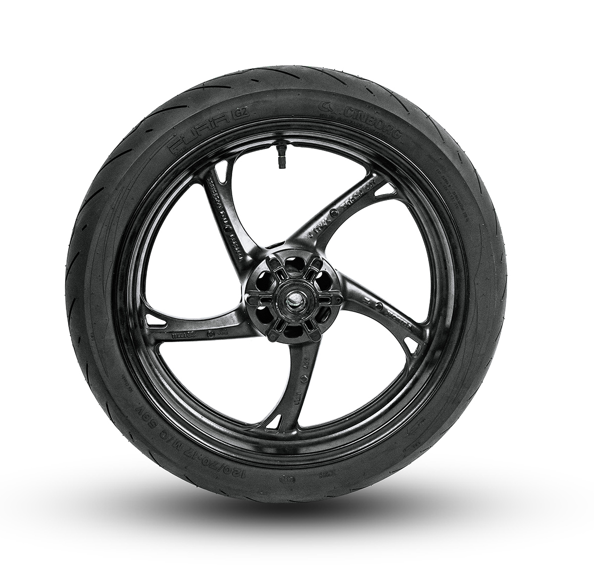 Pneu Cinborg Furia G2 180/55-17 Traseiro da GSR NINJA Z900 MT07 MT09 Hornet - Image 4
