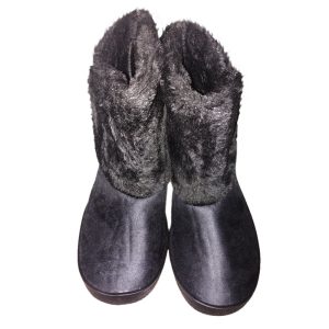 Bota de camurça forrada