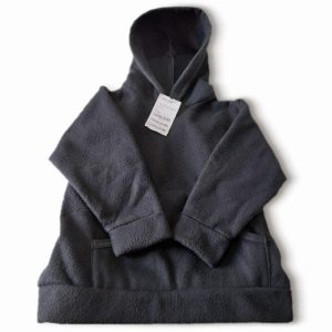 Casaco infantil de fleece fechado