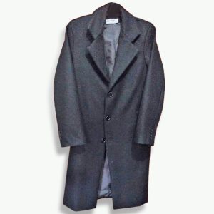 Casaco de lã feminino com bolsos