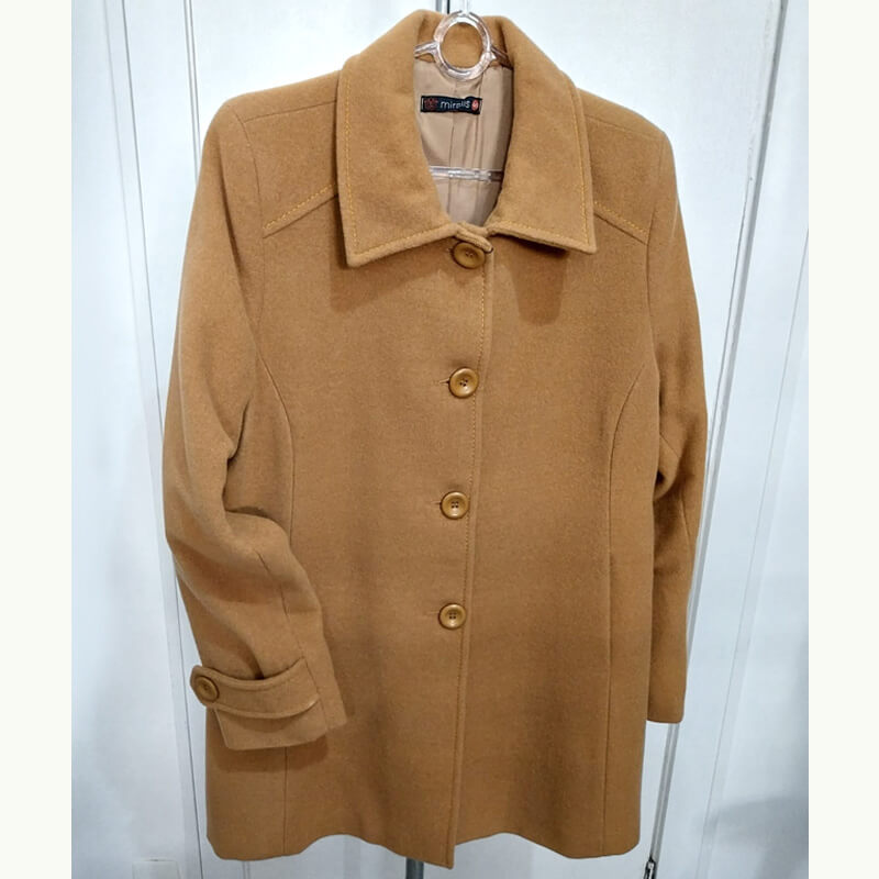 Casaco feminino de lã Velour