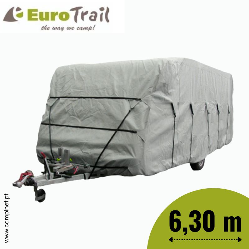 Cobertura Cinza para Caravana (CxLxA) 630x250x220cm