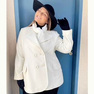 Casaco feminino 7/8 – Plus Size