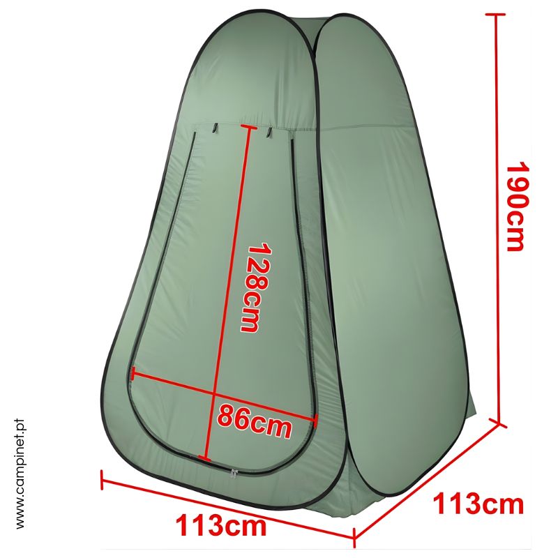 Tenda Verde para Duche - Image 6