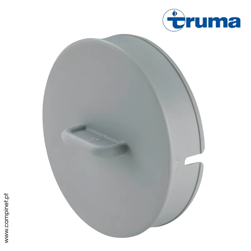 Tampa Cinza para Tubo de Aquecimento