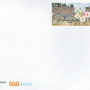 Envelope C6 + Selo Construir o Amanhã – Centenário CNE