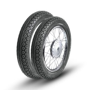 Par Pneus 80/100-14 + 60/100-17 Biz Pop Parrudo XV