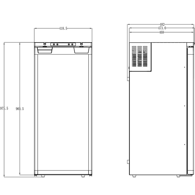 Frigorífico CARBEST LR90L 91L (12V/24V/230V*) - Image 3