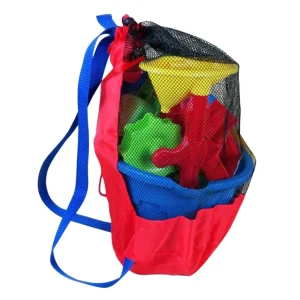 Mochila Brinquedos Praia com Rede