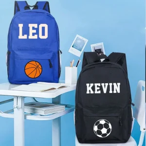 Mochila com Nome Personalizada Desporto
