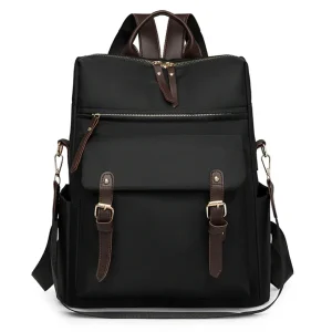 Mochila Elegante com Fivelas