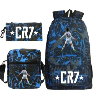 Mochila Estojo e Bolsa do CR7