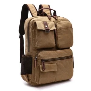 Mochila Lona Vintage