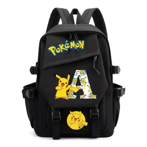 Mochila Pikachu com Letra