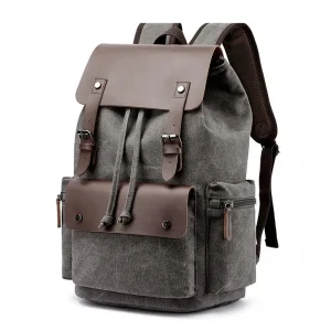 Mochila Retro em Lona