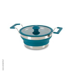 Panela Silicone Dobrável 2Lts