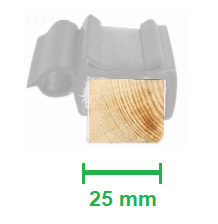 Perfil Borracha Cinza