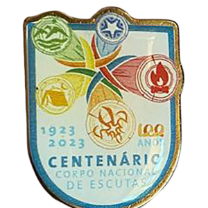 Pin Centenário CNE – escudo