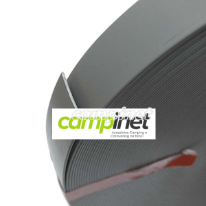 Perfil PVC Cinza Acabamento